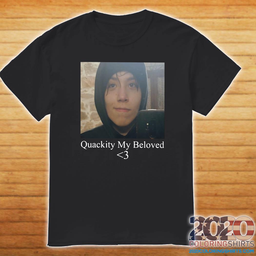 Official Quackity My Beloved Heart Shirt 2020 Coloring Shirts - quackity t shirt roblox