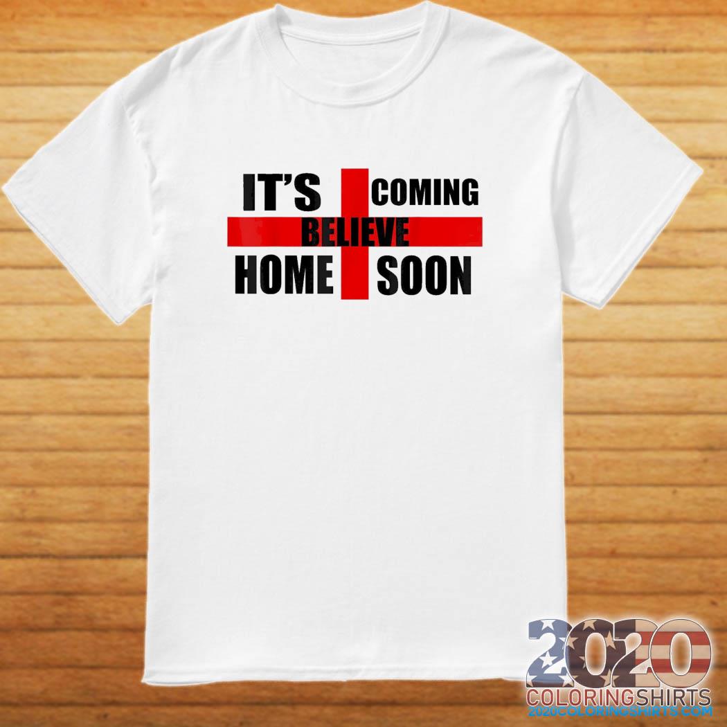 England Soccer Jersey Believe It's Coming Home Soon T ...