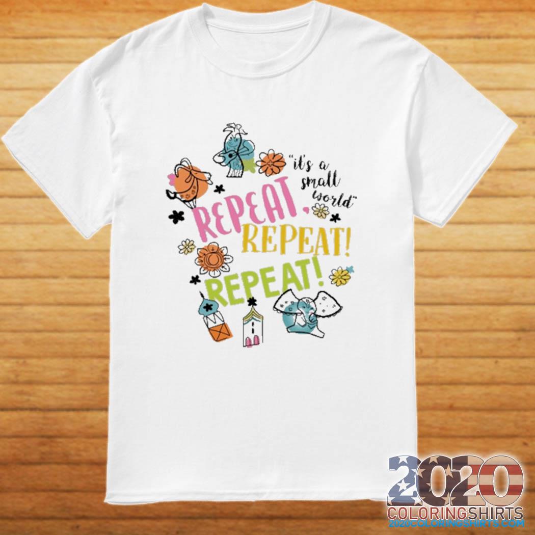 It's A Small World Shirt - 2020 Coloring Shirts