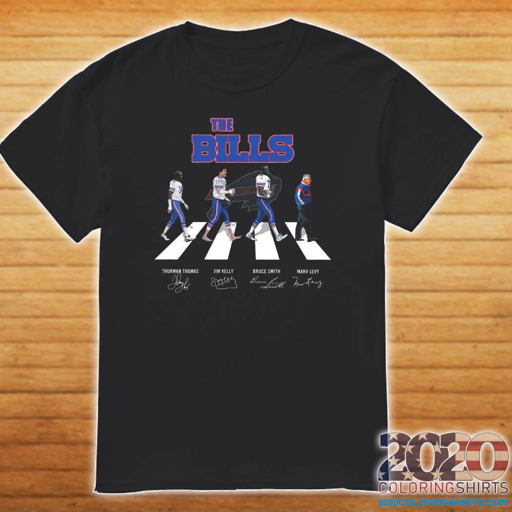 buffalo bills abbey road shirt