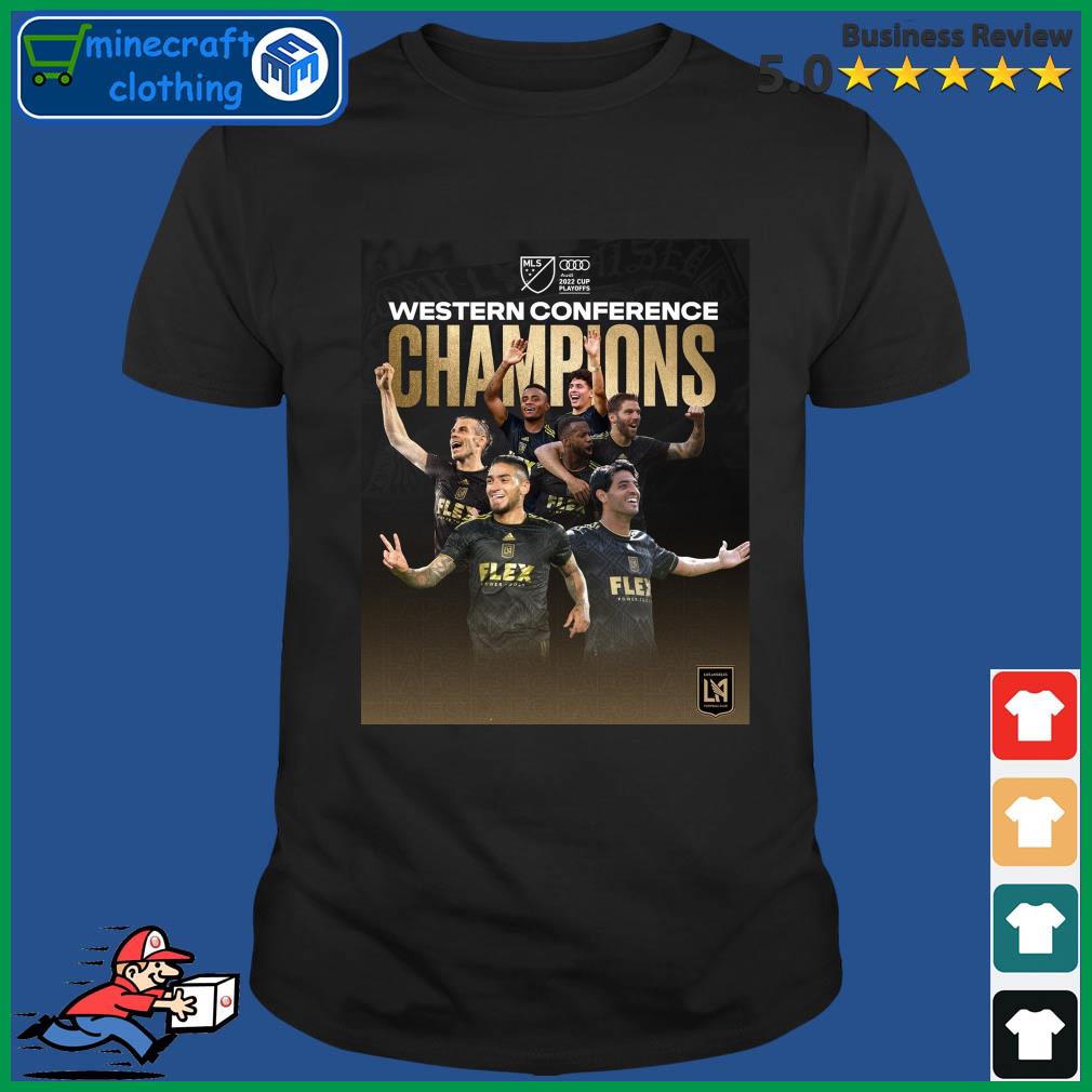 Los Angeles Football Team MLS 2022 Western Conference Champions Shirt