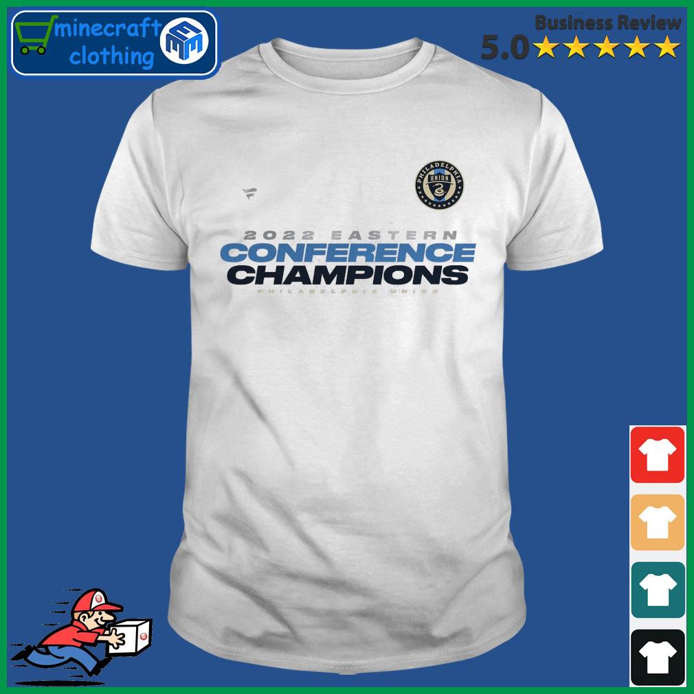 Philadelphia Union 2022 MLS Eastern Conference Champions Locker Room T-Shirt