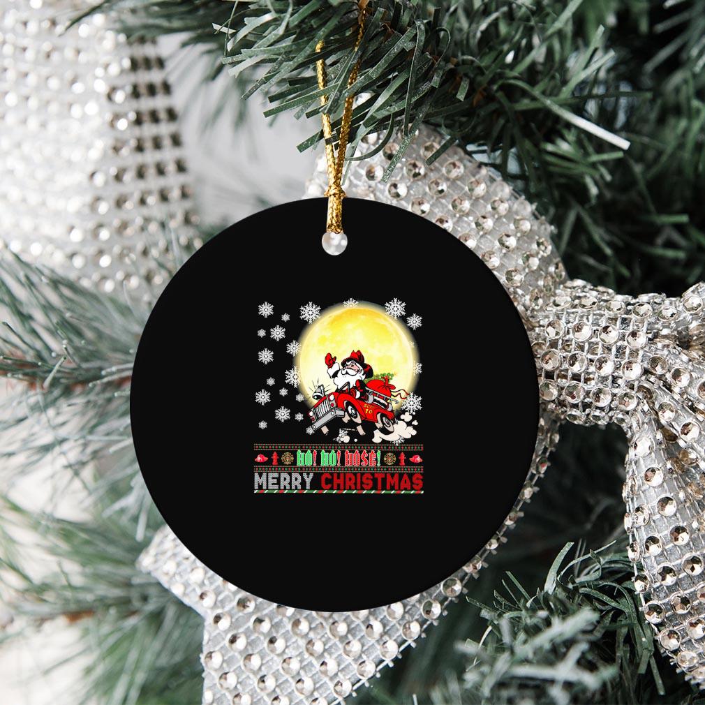 Buffalo Bills Christmas Merry Christmas Circle Ornament