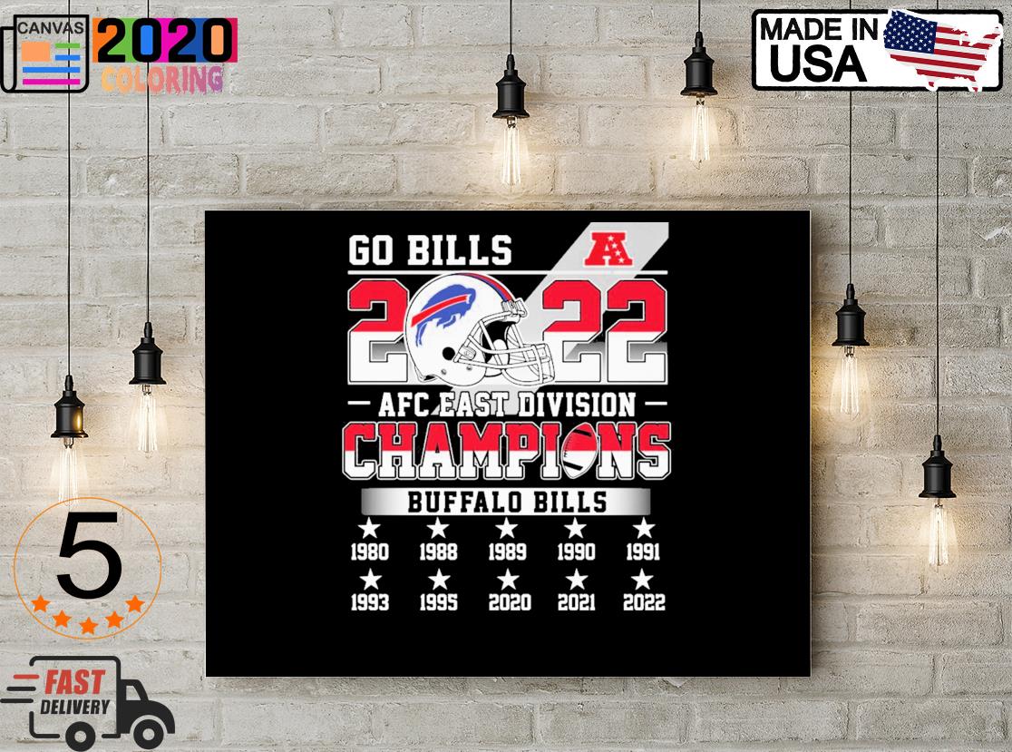 Official buffalo bills 2021-2022 afc east division championship football  shirt, hoodie, sweater, long sleeve and tank top