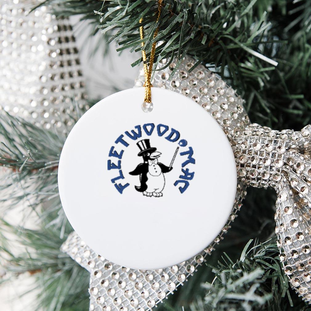Fleetwood Mac Penguin Raglan Ornament Christmas