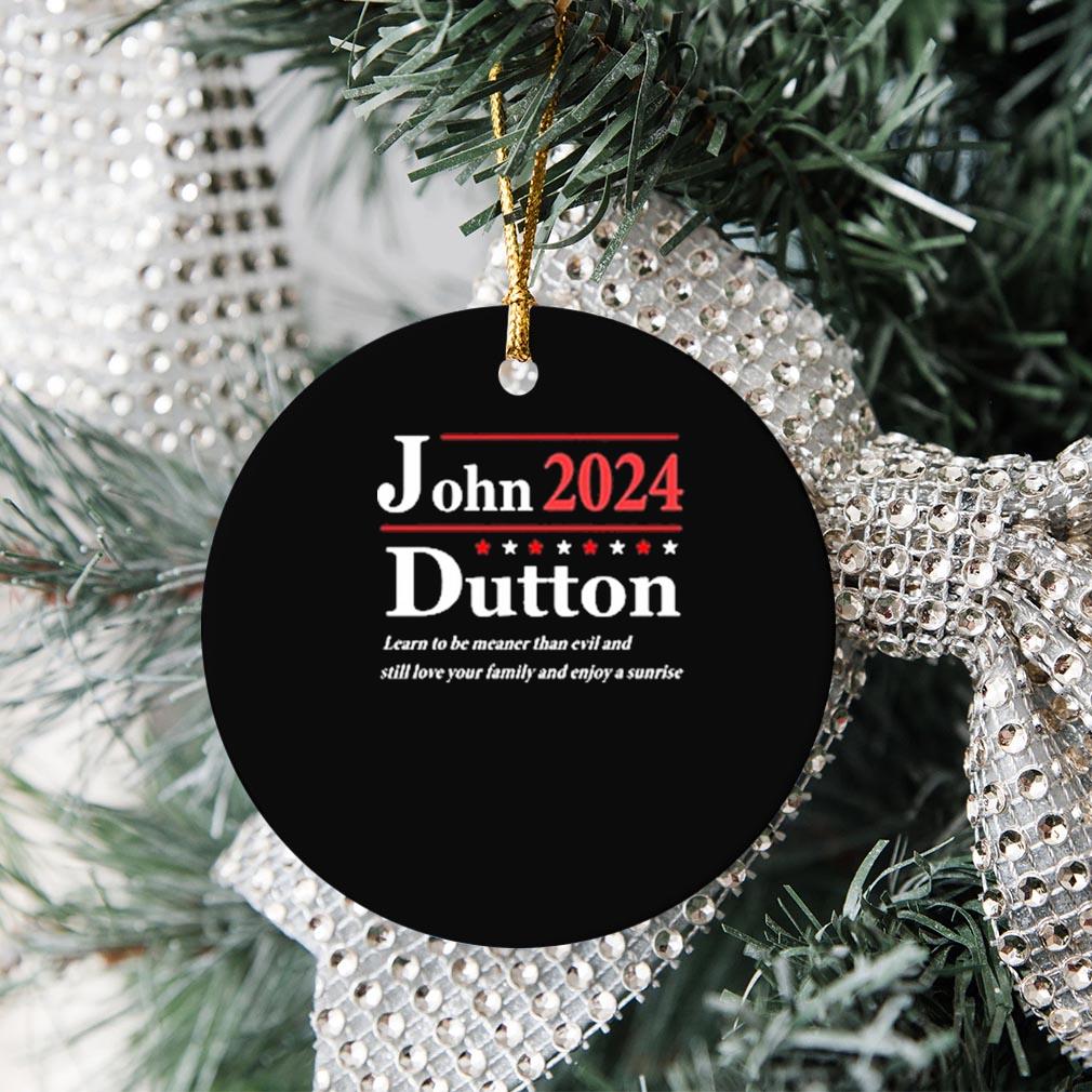 John 2024 Dutton Ornamen Christmas