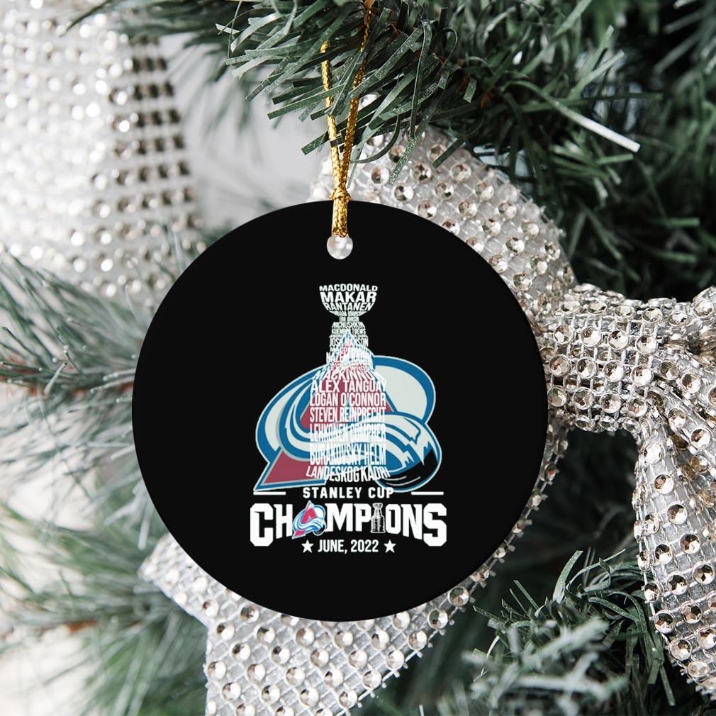 Mcdonald Stanley Cup Champions June, 2022 Ornamen Christmas