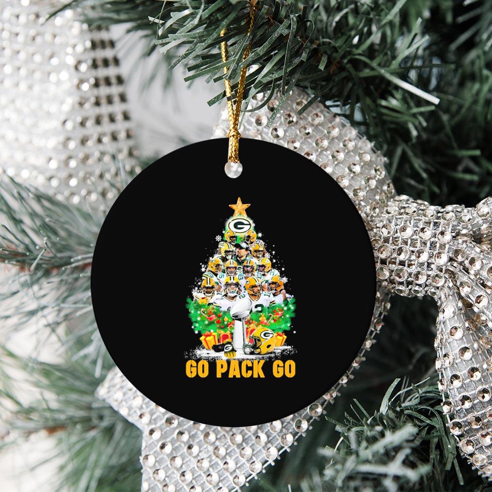 Packers Go Pack Go Trees Christmas Ornament Christmas