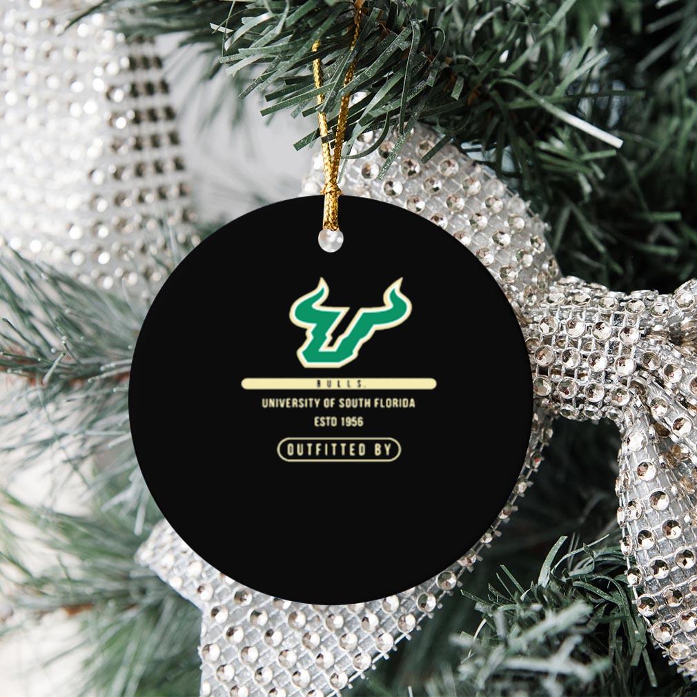 South Florida Bulls Team Creator Or Hoodie Green Unisex From Fanatics Ornament Christmas