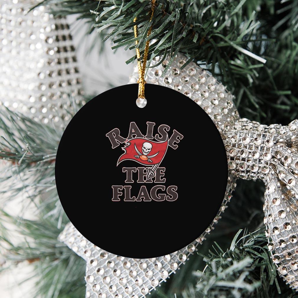 Tampa Bay Buccaneers Raise The Flags Ornamen Christmas