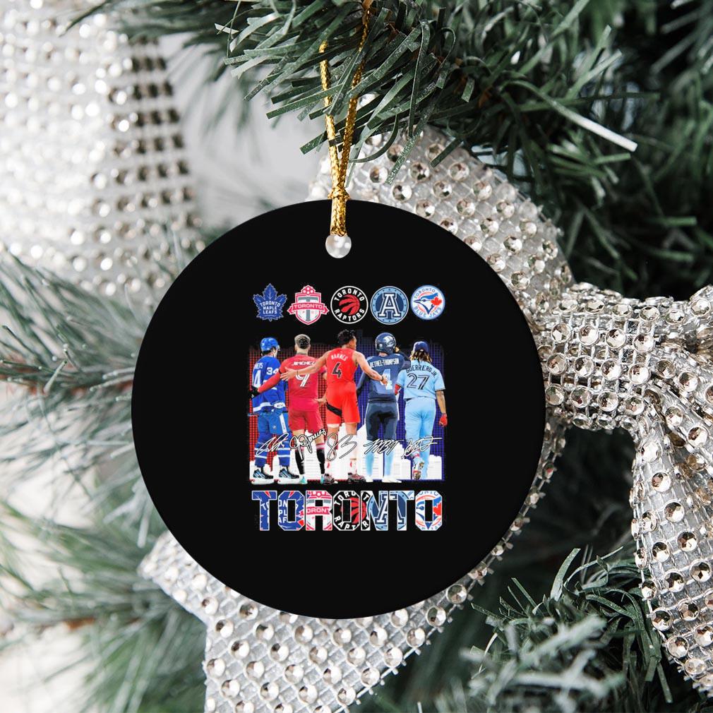 Toronto Team Sport Toronto Logo Signature Ornament Christmas