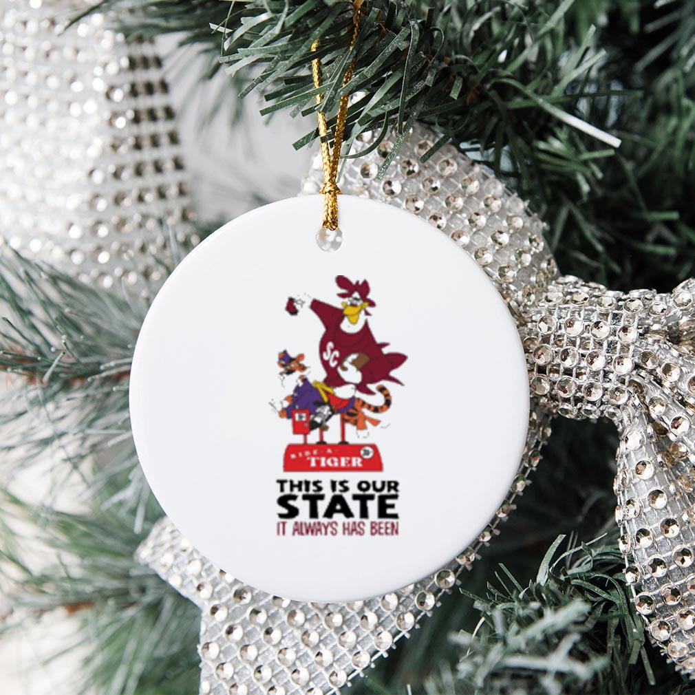 University Of South Carolina Athletics The Gamecock Club Our State Ornament Christmas